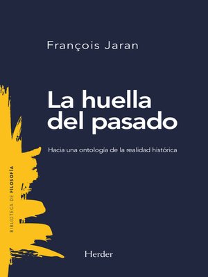 cover image of La huella del pasado